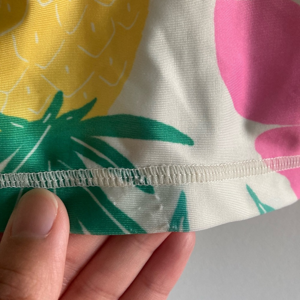 Tea Collection toddlers swim top modern tropical floral spring 2T - Picture 4 of 4